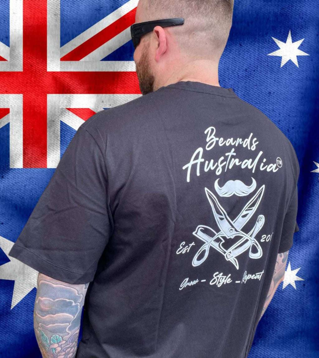 Kids Matching Barber Black T-Shirt