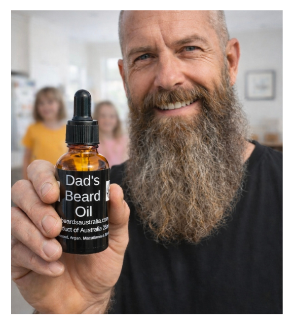 Beards Australia Dad's Beard Oil Premium Natural Blend