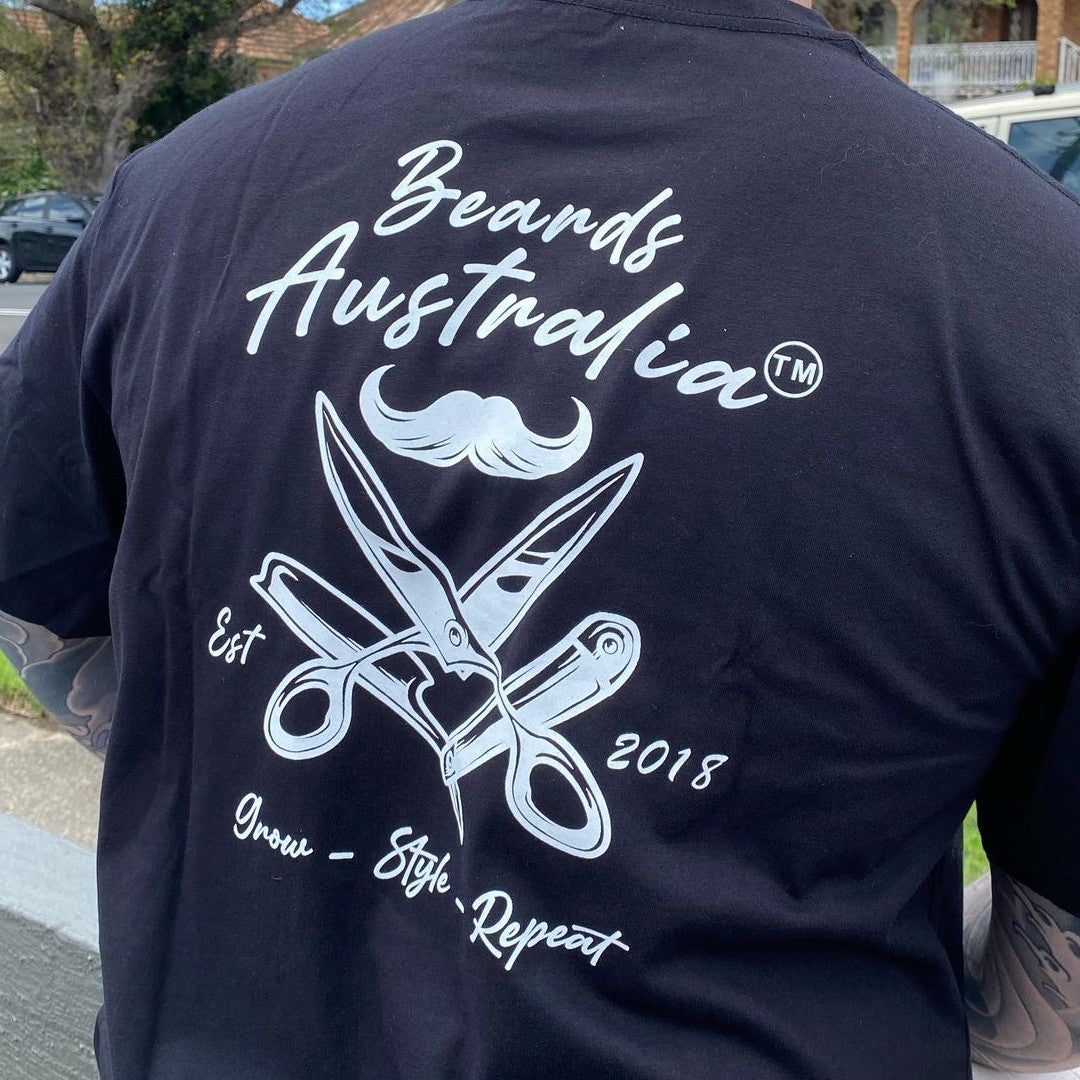 Beards Australia Organic Cotton Barber Teeshirt image 3