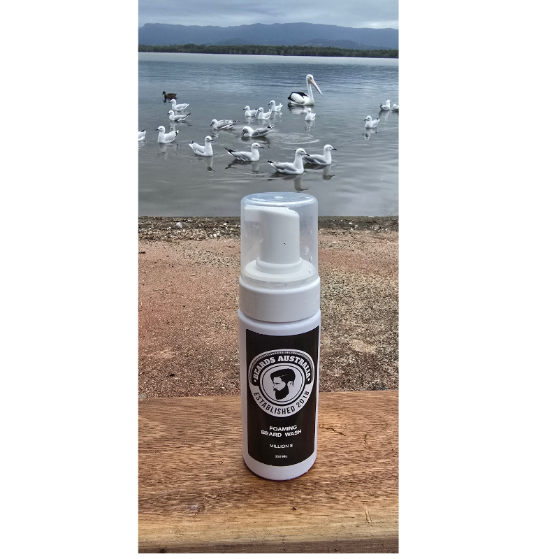 Foaming Beard Wash Shampoo Beards Australia Million $ image 2