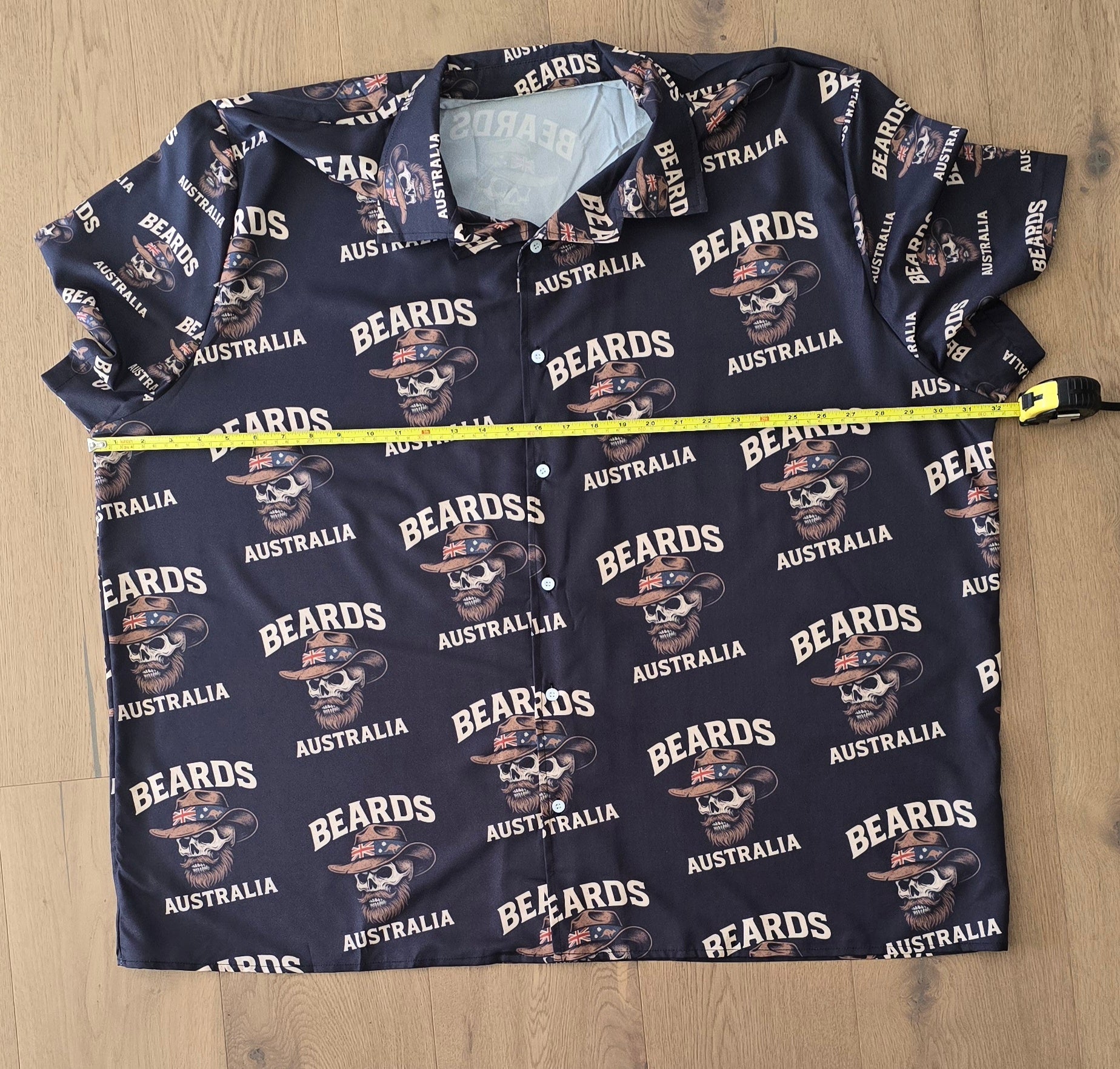 Beards Australia Aussie Flag Shirt S-6XL image 2