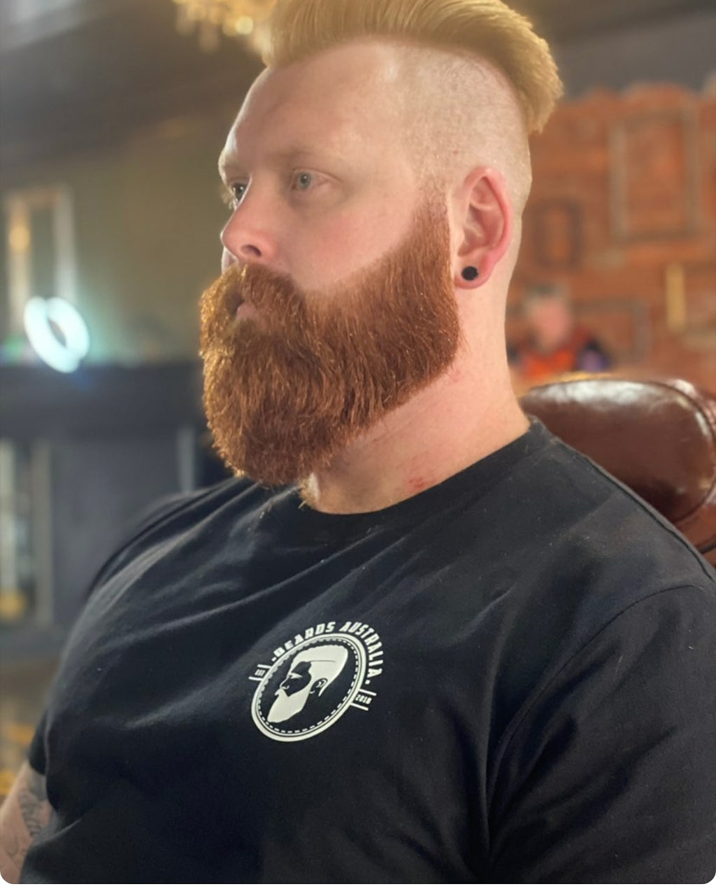 Beards Australia Official Logo T-Shirt
