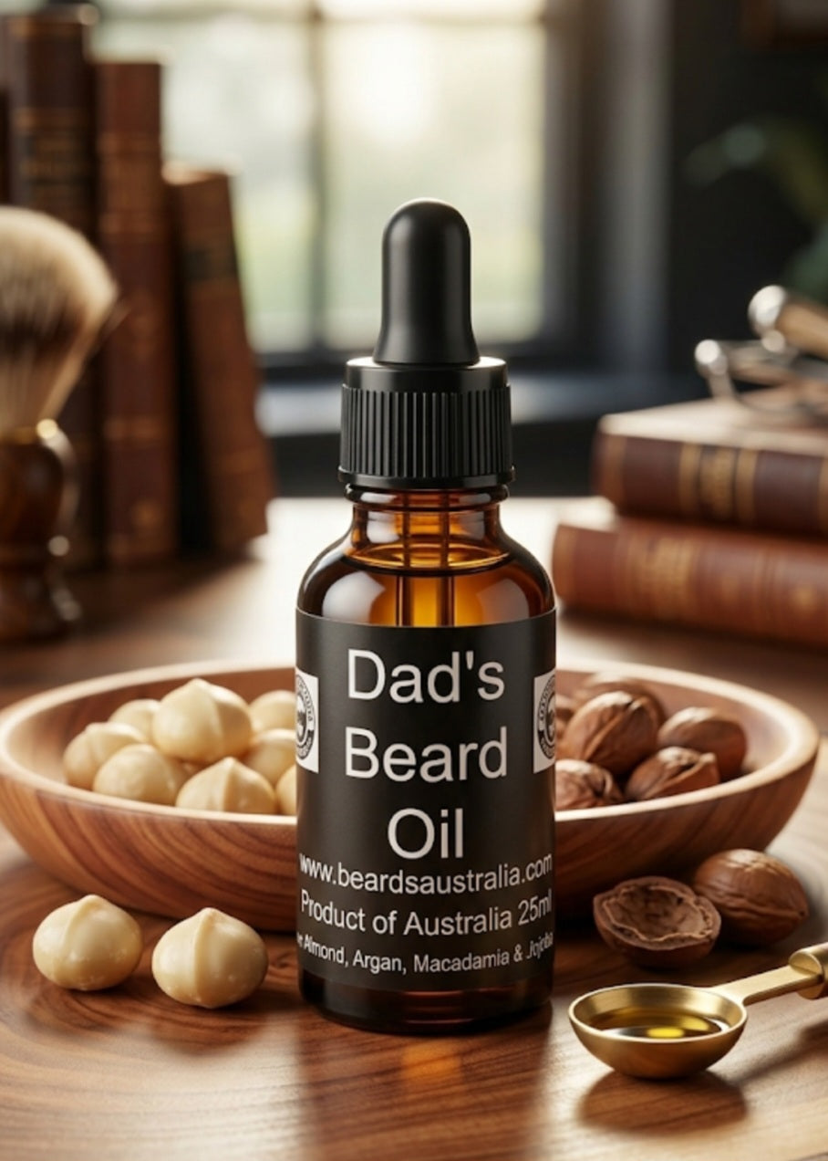 Beards Australia Dad's Beard Oil Premium Natural Blend
