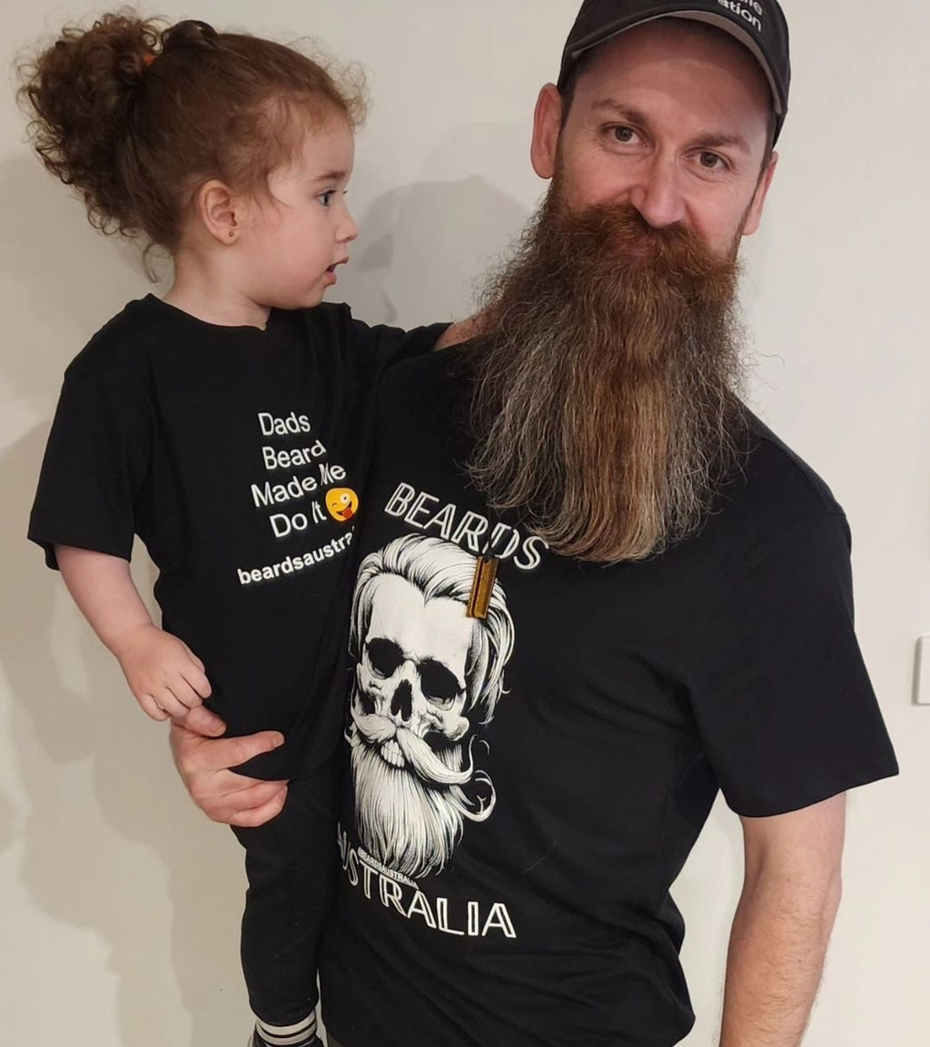 Beards Australia Bearded Skull T-Shirt image 5