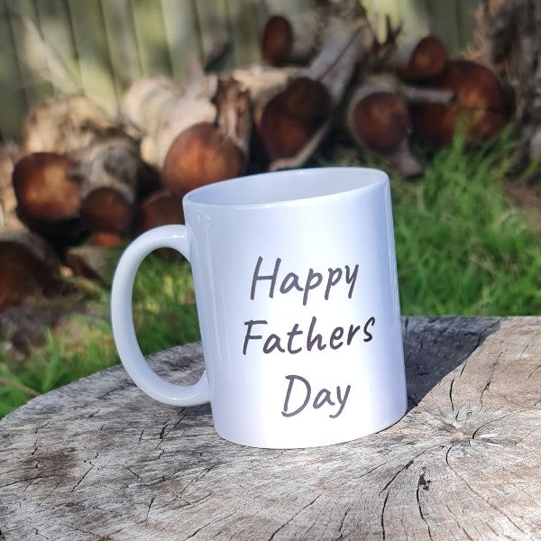 Happy Fathers Day Beards Australia Coffee Mug image 0