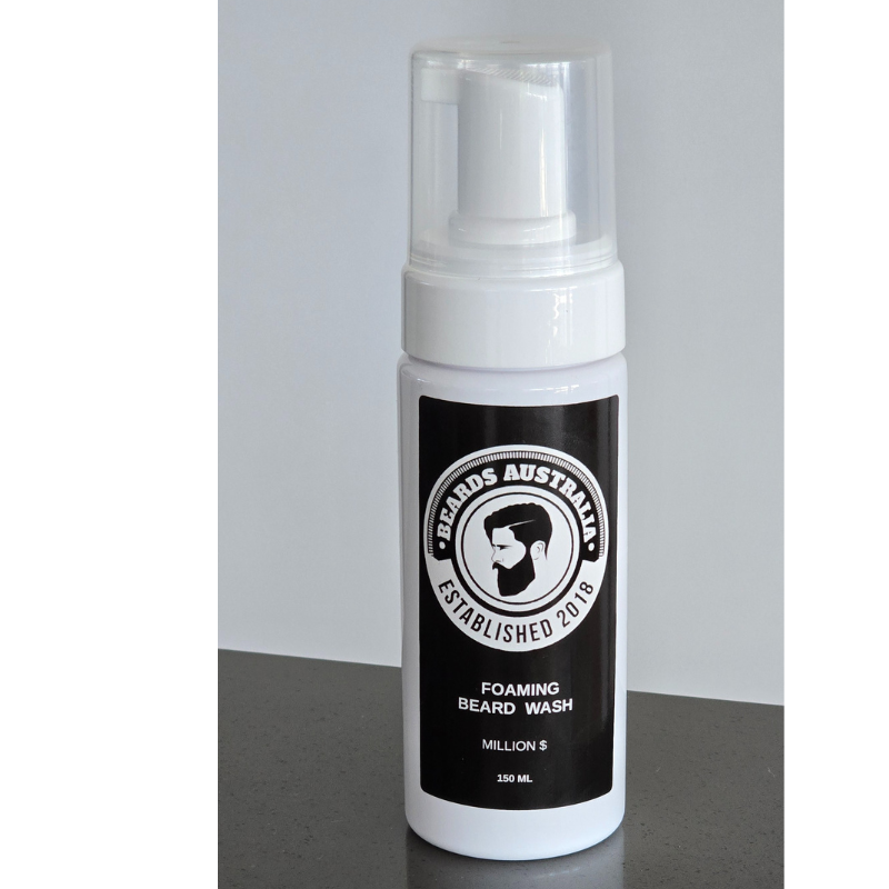 Foaming Beard Wash Shampoo Beards Australia Million $ image 0