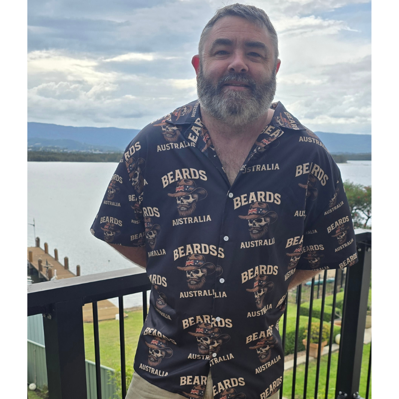 Beards Australia Aussie Flag Shirt S-6XL image 0