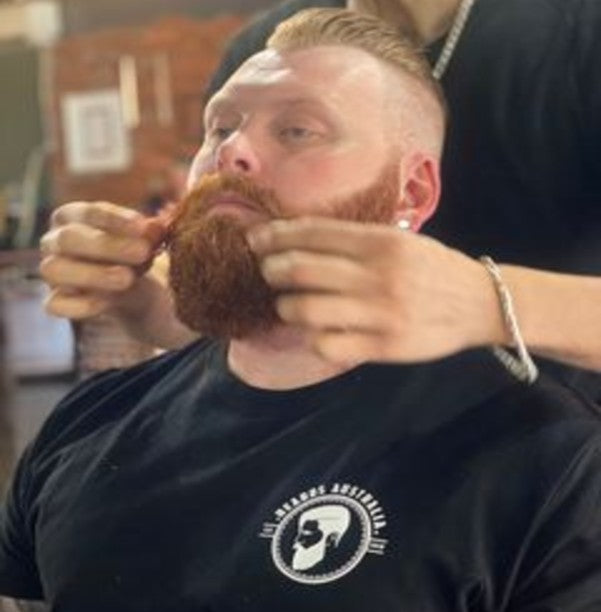 Beards Australia Organic Black Teeshirt image 0