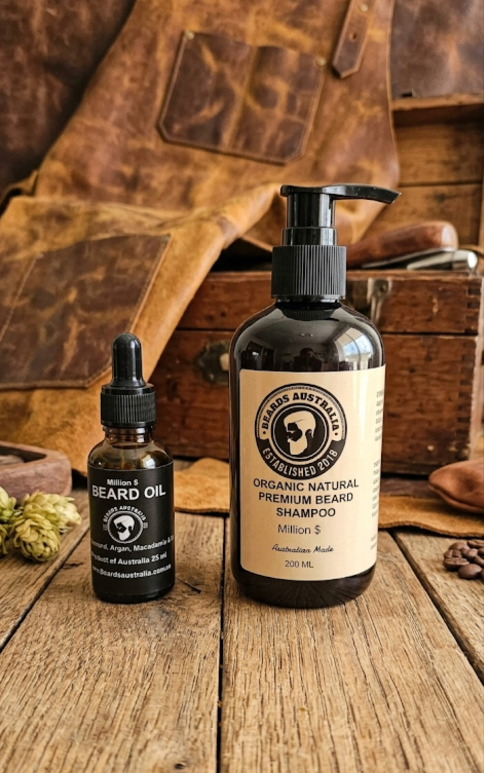 Beard Care Package Gift Box - Great Gift Idea for Bearded Men