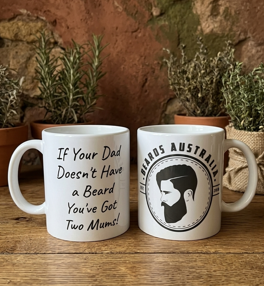 Two Mums Beards Australia Coffee Mug